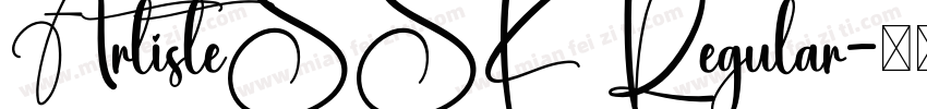 ArtisteSSK Regular字体转换